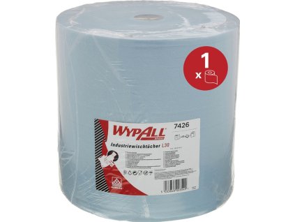 Čistiaca utierka modrá 3-vrstvová, perforovaná Rolka KIMBERLY-CLARK (Farba D.cca 380 mmxŠ.cca 370 mm, Veľkosť modrá 3-vrstvový, perforovaný rolka)
