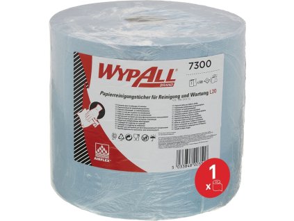 Utierka modrá 2-vrstvová 500 utierok / rolka KIMBERLY-CLARK (Farba Dĺžka cca 380 mm x šírka cca 235 mm, Veľkosť modrá 2-vrstvový 500 utierok / rolka)