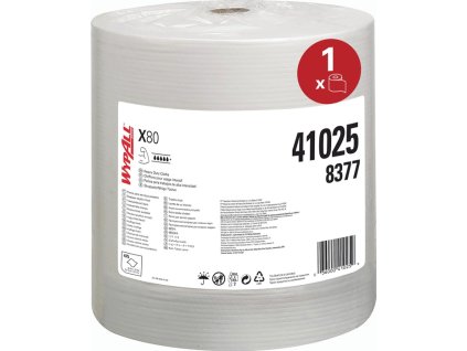 Utierka 1-vrstvová KIMBERLY-CLARK (Farba D.cca 315 mmxŠ.cca 310 mm, Veľkosť biela 1-vrstvový 475 utierok / rolka)