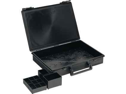 Krabica na sortiment ESD Assorter 55 4x8-0 Š338xD261xV57mm s profilovou mriežkou (Farba Š338xD261xV57mm, Veľkosť s profilovou mriežkou)