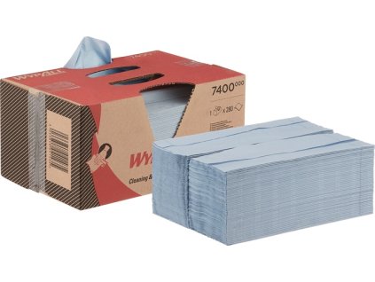 Čistiaca utierka WYPALL® L20 7400 D.cca 420 mmxŠ.cca 330 mm modrá 2-vrstvová WYPALL (Farba D.cca 420 mmxŠ.cca 330 mm, Veľkosť modrá 2-vrstvový)