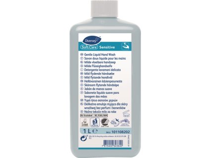 Krém na umývanie rúk Care Soft Sensitive 1 l DIVERSEY (Farba 1 l)