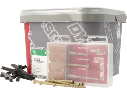Súprava skrutiek do palubovky XTREME priemer 5 mm uhlíková oceľ AR povlak dĺžka 60 mm  (Farba Priemer 5 mm Uhlíková oceľ, Veľkosť Povlak AR Dĺžka 60 mm)