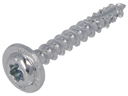 Skrutka do dreva  (Farba hlava kotúča 10 mm, Veľkosť TX-40 pozinkovaný 400 mm)