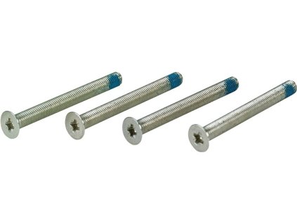 Súprava skrutiek HOPPE (Farba Priemer 4 mm Oceľ, Veľkosť poniklované M4x75 mm)