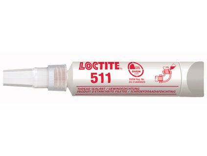 Tesnenie závitov 511 nízkopevnostné (Farba popis, Veľkosť 250 ml tuba - biela)