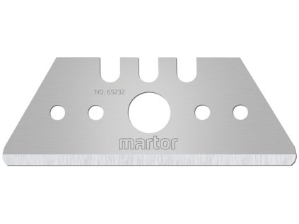 Trapézový nôž 65232 D50,1xŠ19xS0,63 mm s perforáciou (Farba D50,1xŠ19xS0,63 mm, Veľkosť s perforáciou)