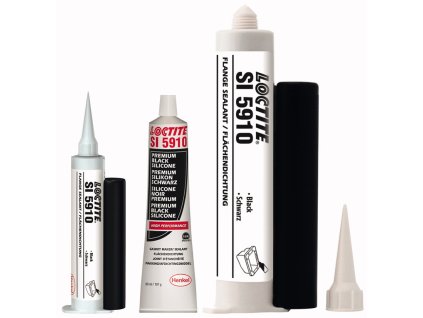 Tesnenie plošné SI 5910 nízkopevnostné (Farba popis, Veľkosť 80 ml tuba - čierna)