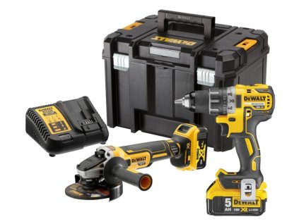 KOMBO SADA 18V 2x5,0Ah (DCD791+DCG405) Tstak VI