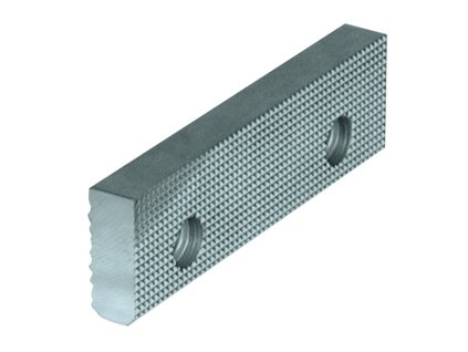 Štandardná čeľusť SGN-F pre šírku čeľustí 125 mm jemne ryhované/drážkované (Farba pre šírku čeľustí 125 mm, Veľkosť jemne ryhované/drážkované)