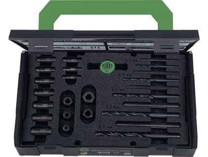 Súprava na vyťahovanie skrutiek 49-U-B M 5 - M 16 25-dielna súprava (Farba M 5 - M 16, Veľkosť 25-dielny)