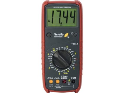 Digitálny multimeter Testboy 313 0-600 V AC, 0-600 V DC RMS (Farba 0-600 V AC, 0-600 V DC, Veľkosť RMS)