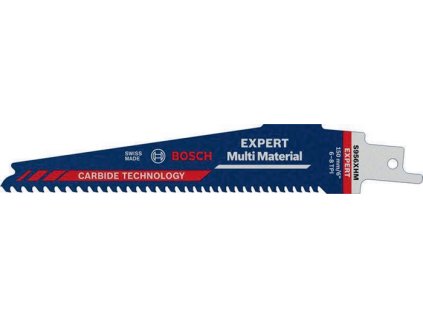Pílový kotúč pre vratné píly Expert Multimaterial Dĺžka 150 mm Šírka 25 mm Rozstup zubov TP (Farba Dĺžka 150 mm Šírka 25 mm, Veľkosť Rozstup zubov TPI 6-8 3-4 mm)