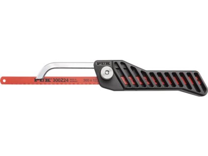 Píla na kov PUK G25 100 Celková dĺžka 313 mm Dĺžka čepele 300 mm Pozinkovaná vodiaca konzola (Farba Celková dĺžka 313 mm Dĺžka čepele 300 mm, Veľkosť Pozinkovaná vodiaca konzola)