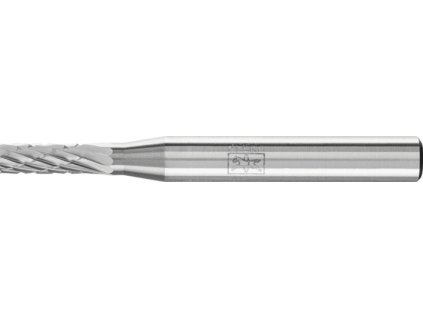 Frézovací kolík ZYA karbid PFERD TOOLS (Farba Ø 4 mm Dĺžka hlavice 13 mm Stopka Ø 6 mm, Veľkosť Karbid Zúbkovanie 3 PLUS)