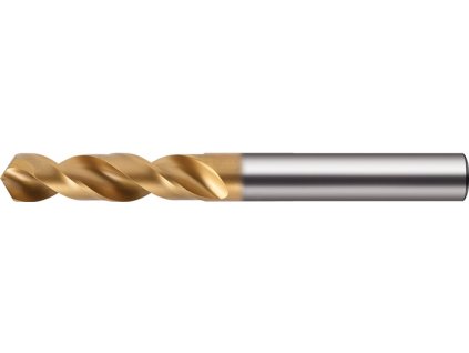 Vrták špirálový DIN 1897 typ UNI extra krátky PROMAT (Farba Ø 8,2 mm, Veľkosť HSS-Co TiN priama stopka extra krátky)