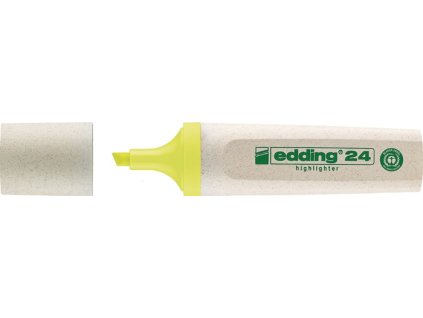 Zvýrazňovač 24 EcoLine žltá Šírka čiary 2-5 mm Klinový hrot (Farba žltá, Veľkosť Šírka čiary 2-5 mm Klinový hrot)