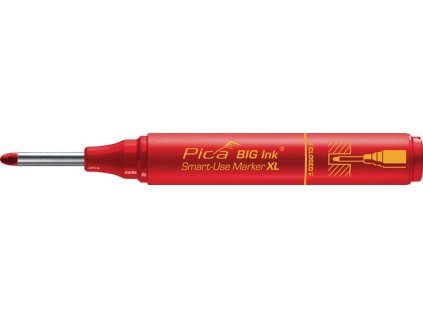 Permanentný popisovač BIG INK SMART-USE-MARKER XL červená Šírka čiary 2 - 4 mm okrúhly hrot (Farba červená, Veľkosť Šírka čiary 2 - 4 mm okrúhly hrot)