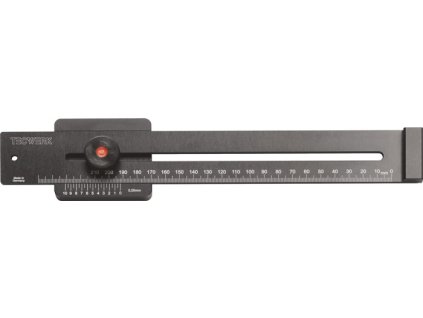 Meradlo ploché rysovacie  300 mm s plochým posúvačom (Farba 300 mm, Veľkosť 300 mm   300 mm)