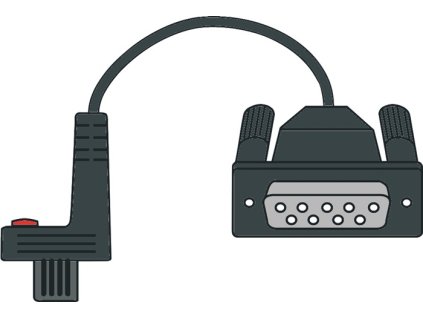 Dátový kábel DIGI-MET® RS232 vhodný pre Data-Variable (Farba RS232, Veľkosť DIGI-MET® RS232 Dĺžka 2 m DIGI-MET® RS232 Dĺžka 2 m)