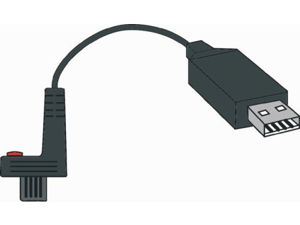 Dátový kábel DIGI-MET® USB vhodný pre Data-Variable (Farba USB, Veľkosť DIGI-MET® USB Dĺžka 2 m DIGI-MET® USB Dĺžka 2 m)
