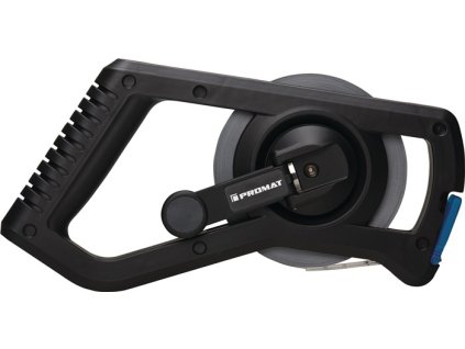 Pásmo meracie s rámom  50 m 13 mm A cm EG II (Farba 50 m 13 mm, Veľkosť 50 m 13 mm Plast biely  50 m 13 mm Plast biely)