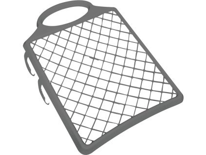 Farebná mriežka ERGOLINE D320xŠ280 mm Polypropylén sivá (Farba D320xŠ280 mm, Veľkosť Polypropylén sivý)