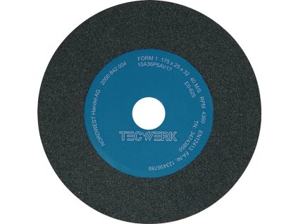 Brúsny kotúč forma A normálny korund TECWERK (Farba Ø200xŠ25x32mm 36, Veľkosť Tvar A Oxid hlinitý)