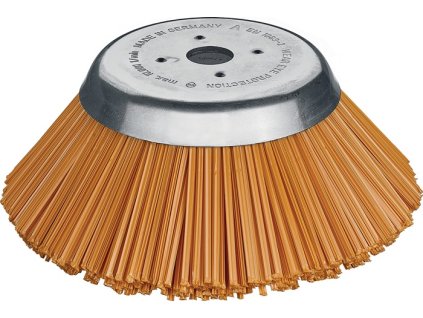 Kónická kefa 10000 min-¹ LESSMANN (Farba Ø 200 mm Vrtanie 25,4 mm, Veľkosť Polyester 25 mm 10000 min-¹)