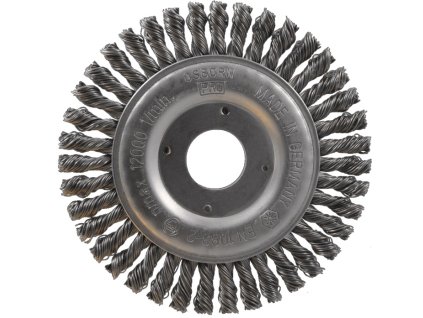 Okrúhla kefa OSBORN (Farba Ø 178 mm Hrúbka drôtu 0,5 mm, Veľkosť Oceľ 6 mm 12000 min-¹)