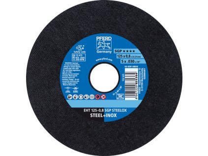 Rezný kotúč PFERD TOOLS (Farba D125x0,8 mm rovný, Veľkosť INOX Otvor 22,23 mm)