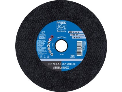 Rezný kotúč PFERD TOOLS (Farba D180x1,6 mm rovný, Veľkosť INOX Otvor 22,23 mm)