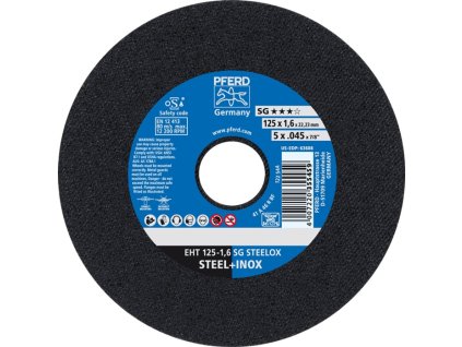 Rezný kotúč PFERD TOOLS (Farba D150x1,6 mm rovný, Veľkosť INOX Otvor 22,23 mm)