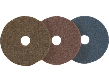 Netkaný brúsny kotúč PROMAT (Farba Ø 115 mm, Veľkosť veľmi jemný modrý preddierovaný)