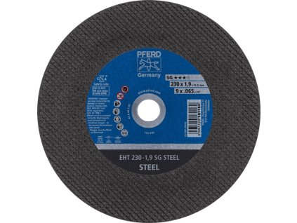Rezný kotúč PFERD TOOLS (Farba D230x1,9 mm rovný, Veľkosť oceľ Otvor 22,23 mm)