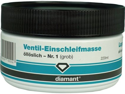 Brúsna zmes na ventily šedá DIAMANT (Farba Veľkosť zrna hrubé, Veľkosť sivá)