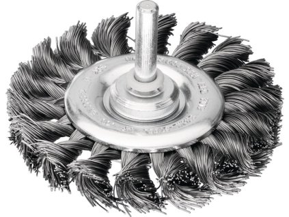 Kotúčová kefa PFERD TOOLS (Farba Ø 76 mm 6 mm Hrúbka drôtu 0,35 mm, Veľkosť Oceľ 12 mm 25000 min-¹)