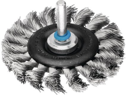 Kotúčová kefa PFERD TOOLS (Farba D. 76 mm 6 mm hrúbka drôtu 0,35 mm, Veľkosť VA 12 mm 25000 min-¹)