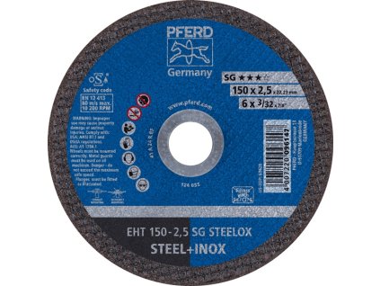 Rezný kotúč PFERD TOOLS (Farba D150x2,5 mm rovný, Veľkosť INOX Otvor 22,23 mm)