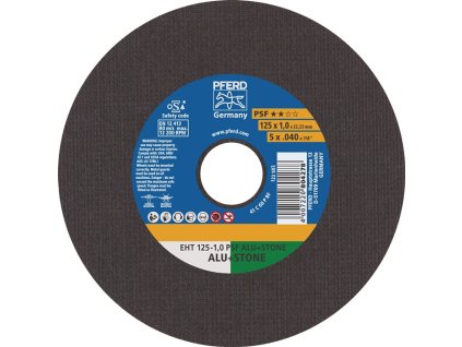 Rezný kotúč PFERD TOOLS (Farba D125x1mm rovný, Veľkosť Otvor 125 mm)