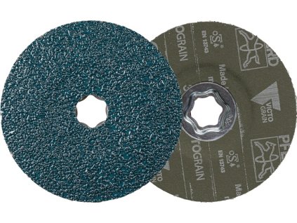 Kotúč fibrový COMBICLICK COOL PFERD TOOLS (Farba Ø 125 mm zrnitosť 80)