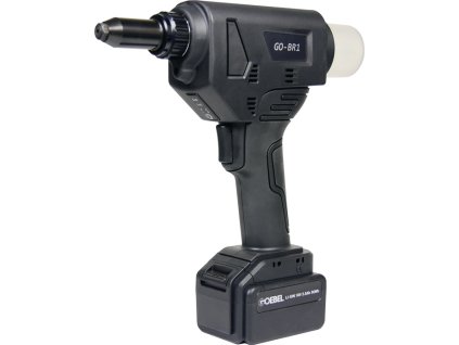 Akumulátorový nástroj na osadzovanie slepých nitov GO-BR1 8-dielny 12 000 N  (Farba 8 dielov 12 000 N)