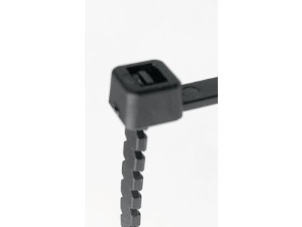 Viazacie pásky na káble Otočenie a zníženie Dĺžka 360 mm Šírka 8 mm Polyamid 6.6 čierny  (Farba Dĺžka 360 mm Šírka 8 mm, Veľkosť Polyamid 6.6 čierny (odolný voči UV žiareniu))