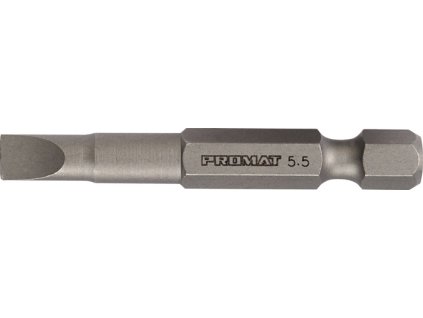 Bit  pre skrutky s drážkou 6,5 mm Dĺžka 50 mm 1/4 ″ E6.3 (Farba pre skrutky s drážkou, Veľkosť 6,5 mm Dĺžka 50 mm 1/4 ″ E6.3)