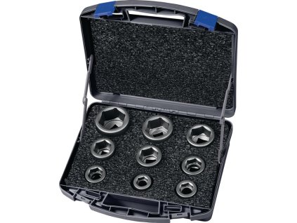 Sada nástrčných hlavíc 740 KS 9 OL 11 dielov 3/4 ″ šesťhranné (Farba 11 dielov 3/4 ″, Veľkosť šesťhranné)