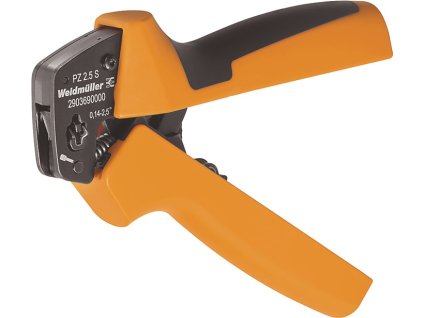 Krimpovacie kliešte PZ 2,5 Dĺžka 160 mm 0,14-2,5 mm² (Farba Dĺžka 160 mm, Veľkosť 0,14-2,5 mm²)