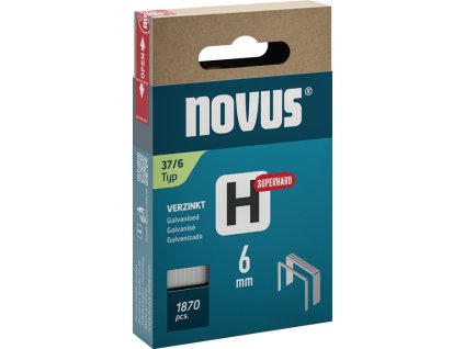 Svorka na jemný drôt H typ 37 Šírka sponky 10,6 mm 6 mm 0,75 mm (Farba Šírka sponky 10,6 mm, Veľkosť 6 mm 0,75 mm)