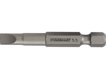 Bit  pre skrutky s drážkou 5,5 mm dĺžka 50 mm 1/4 ″ E6.3 (Farba pre skrutky s drážkou, Veľkosť 5,5 mm dĺžka 50 mm 1/4 ″ E6.3)