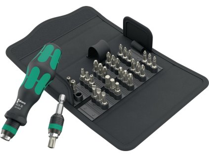 Sortiment bitov Kraftform Kompakt 70 Allround 32-dielny Štrbinový/PH/PZD/TX-BO/6Kt. (Farba 32 dielov, Veľkosť Drážkový/PH/PZD/TX-BO/6Kt.)