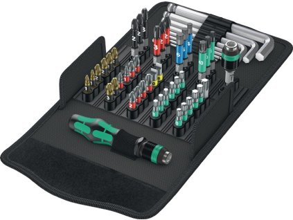 Sortiment bitov KK 100 52 dielov Drážkované/PH/PZD/TX/6Kt. (Farba 52-dielna súprava, Veľkosť Drážkované/PH/PZD/TX/6Kt.)